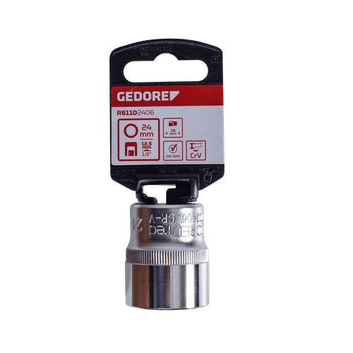 GEDORE RED ½" DRIVE 24mm BI-HEX SOCKET