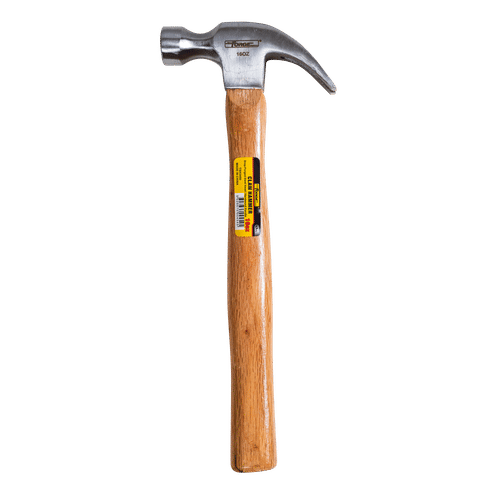 FORGE WOOD HANDLE 450g CLAW HAMMER