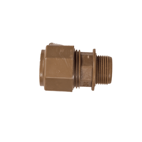 UNITWIST PUSH-FIT 22mm x ¾" MALE COUPLER 