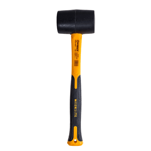 WORKSITE FIBERGLASS HANDLE 220g RUBBER MALLET