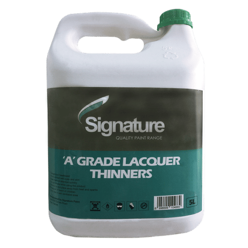 SIGNATURE 'A' GRADE 5Lt LACQUER THINNERS