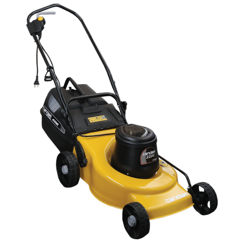 Tandem push mower deals