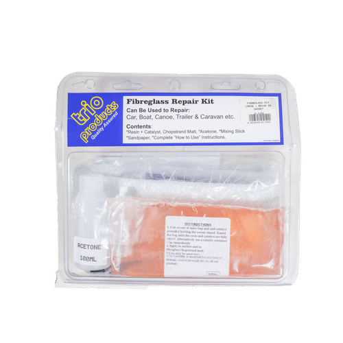 TRIO PRODUCTS SMALL 500g FIBREGLASS REPAIR KIT