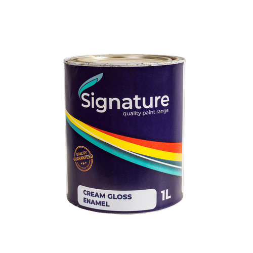 SIGNATURE GLOSS ENAMEL CREAM 1Lt PAINT