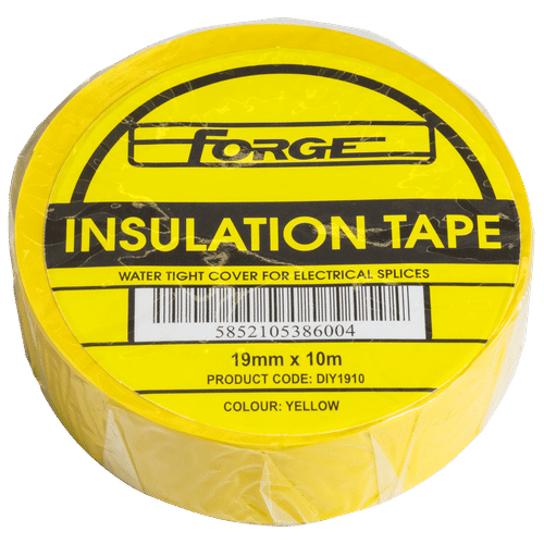FORGE YELLOW 19mmx10m INSULATION TAPE
