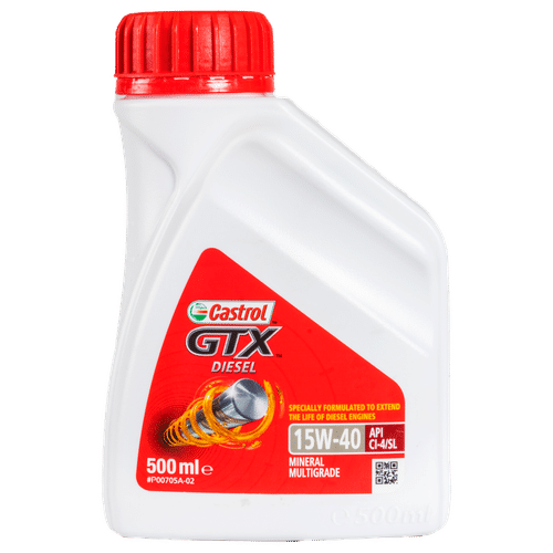 CASTROL DIESEL GTX 15W40 500ml MOTOR OIL