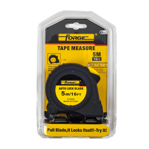 FORGE AUTO LOCK 19mmx5m TAPE MEASURE