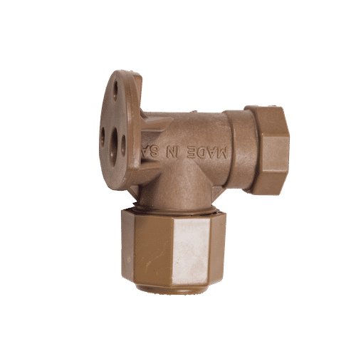 UNITWIST PUSH FIT 15mm WALL PLATE ELBOW 