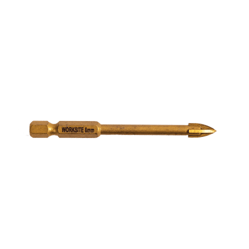 WORKSITE 6x76mm TILE & GLASS DRILL BIT