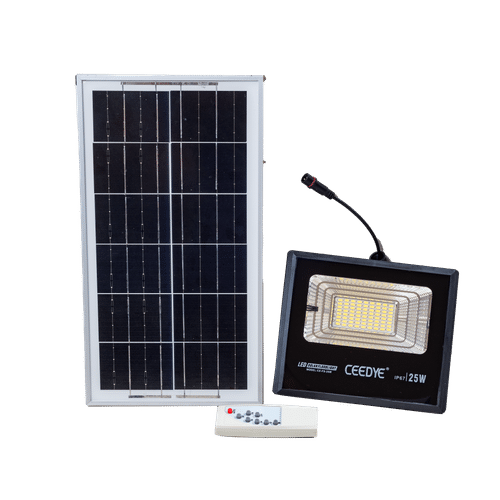 CEEDYE LED SOLAR 20/25w FLOOD LIGHT + REMOTE