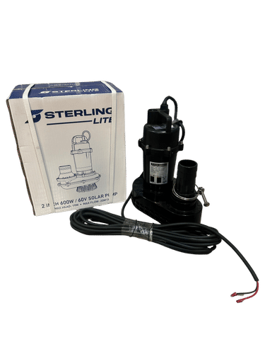STERLING 60v 1200l/hr SOLAR DEWATERING PUMP