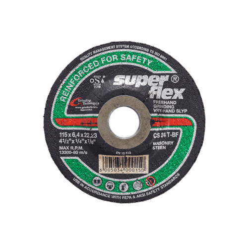SUPER FLEX 115x6x22.2mm MASONRY GRINDING DISC