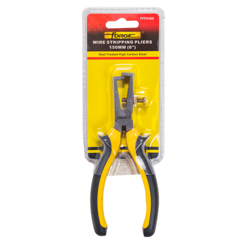 FORGE COMFORT GRIP 150mm WIRE STRIPPING PLIERS