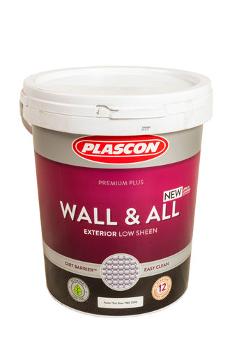 PLASCON WALL & ALL 20Lt PASTEL TINTBASE