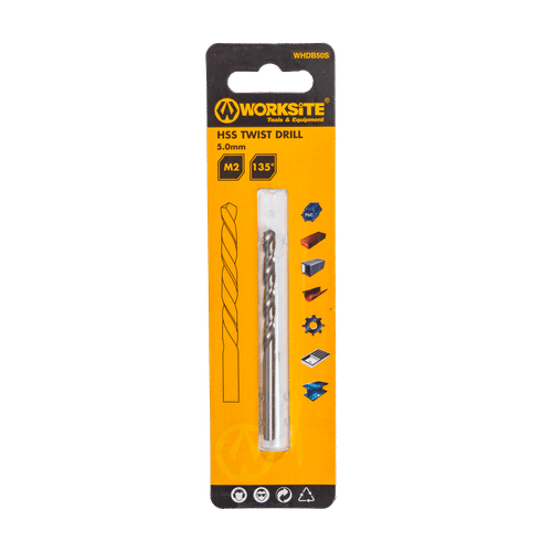 WORKSITE M2 5x86mm HSS DRILL BIT