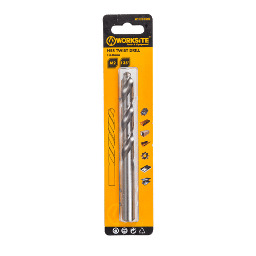 WORKSITE M2 13x151mm HSS DRILL BIT