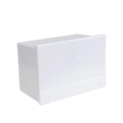 ACDC WEATHERPROOF SURFACE BOX WITH 16a SINGLE SWITCHED SOCKET OUTLET