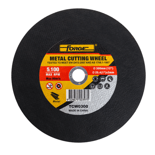 FORGE 300x3x25.4mm METAL CUTTING DISC