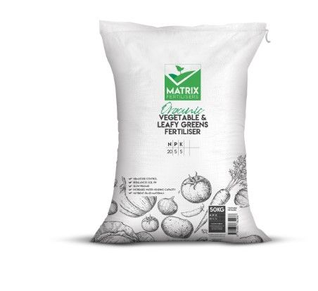 MATRIX SUPER ORGANIC N.P.K 20-5-5 ULTRA GREEN LAWN 50kg FERTILIZER
