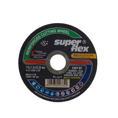 SUPER FLEX / ANDOR GREEN  115x1x22.2mm MULTI-PURPOSE CUTTING DISC