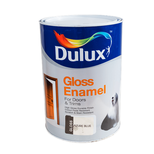 DULUX GLOSS ENAMEL AZURE BLUE 5Lt PAINT