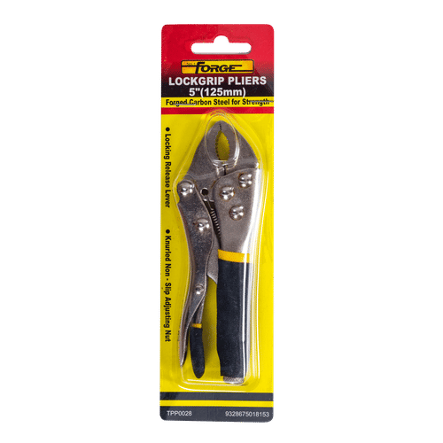 FORGE MATT GRIP 125mm VICE GRIP PLIERS