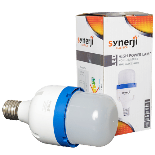 SYNERJI GES E40 HIGH POWER DAYLIGHT 6500K 45w LED LAMP