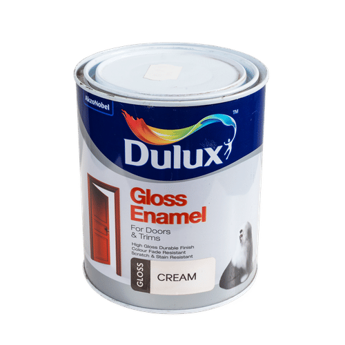DULUX GLOSS ENAMEL CREAM 1Lt PAINT