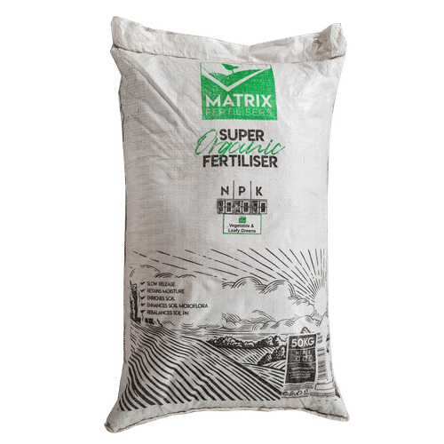 MATRIX SUPER ORGANIC LEAFY GREENS & VEGETABLE 50kg FERTILIZER