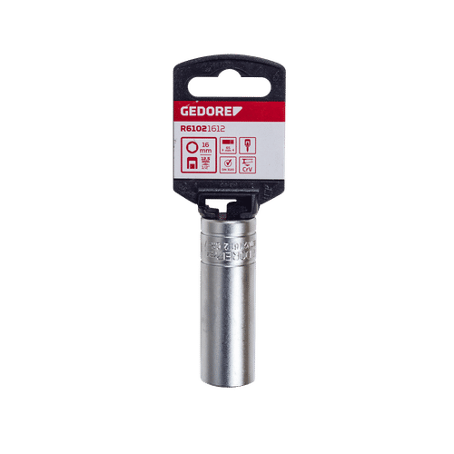 GEDORE RED ½" DRIVE 16mm MAGNETIC SPARK PLUG SOCKET