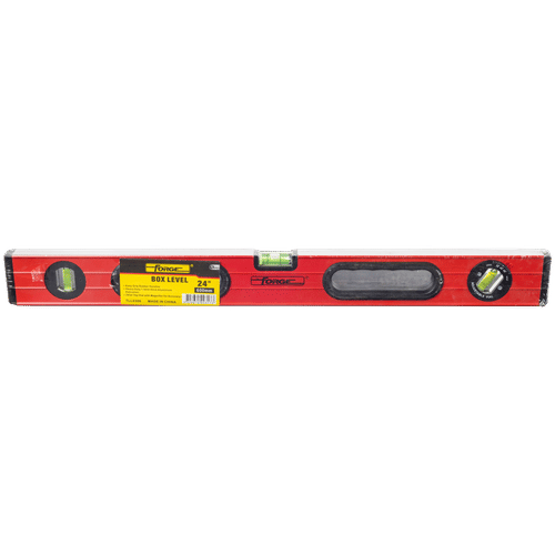 FORGE RUBBER GRIP 600mm LEVEL BOX