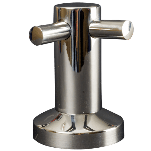 MAZANO POLISHED STAINLESS STEEL DOUBLE ROBE HOOK