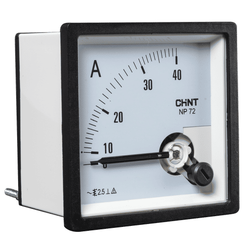 CHINT NP72 DIRECT READ 72x72mm 0-40a AMMETER