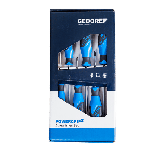 GEDORE 6 PIECE ELECTRICIAN SCREWDRIVER SET