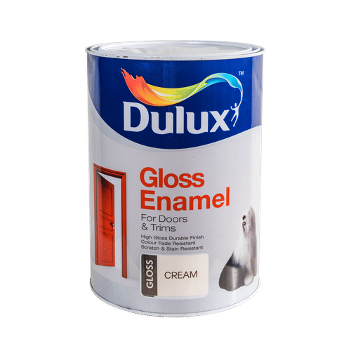 DULUX GLOSS ENAMEL CREAM 5Lt PAINT