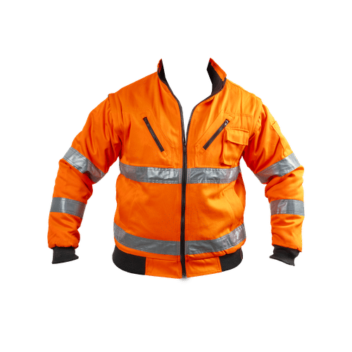 REFLECTIVE ORANGE 2XL BUNNY JACKET