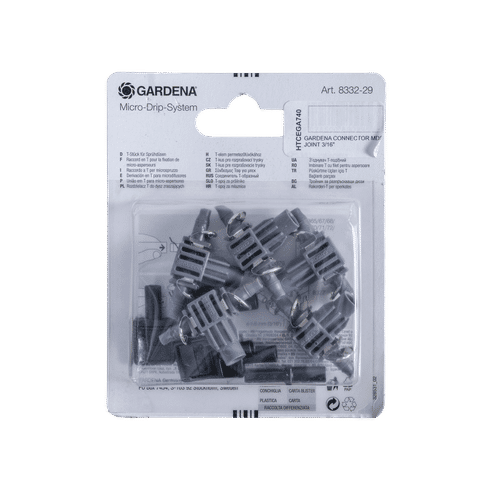 GARDENA MDS THREADED 3/16" CONNECTOR T-JOINT 