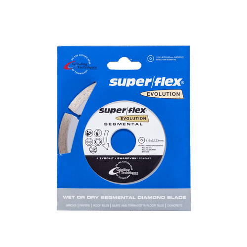 SUPER FLEX 115x1.8x22.2mm DIAMOND SAW BLADE CUTTING DISC 