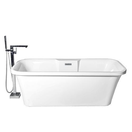 AMBER FREESTANDING WHITE 1700x600x550mm BATH TUB