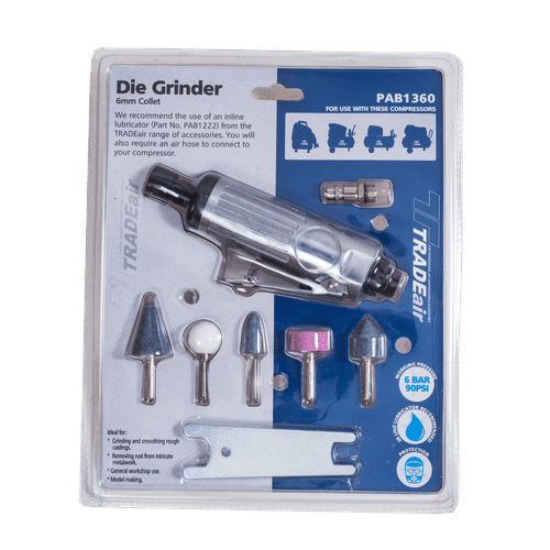 TRADEAIR COLLET 6mm AIR DIE GRINDER