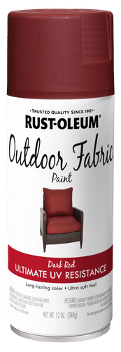 RUSTOLEUM DARK RED 340g FABRIC SPRAY PAINT