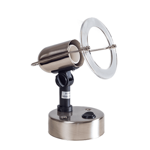 BRIGHT STAR MEGA SPOT SINGLE SATIN CHROME MINI FITTING