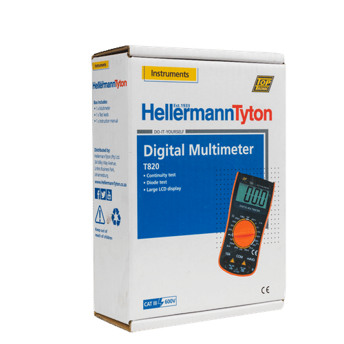 HELLERMANN TYTON DMM DIY 50v AC/DC MUTLI METER