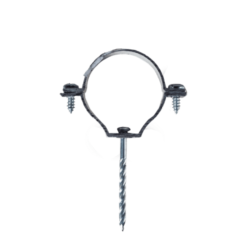 50mm ALUMINIUM HOLDER BAT+ WALL PLUG & NAIL