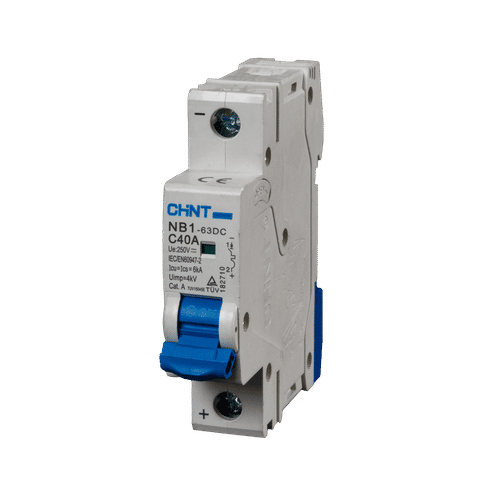 CHINT NB1-63DC 1 POLE 6kA 40a MCB


