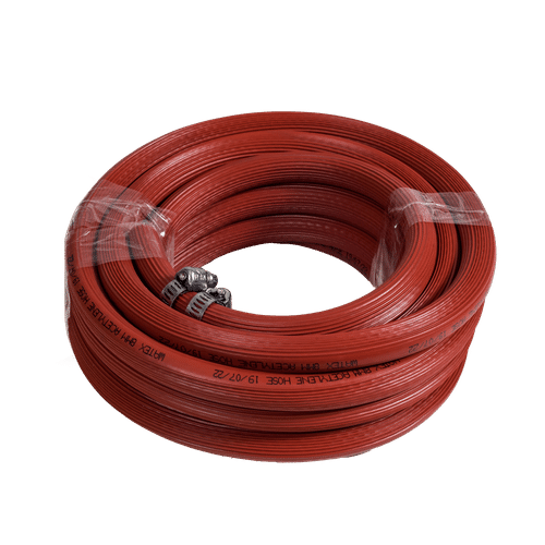 WATEX 8mm x 5m ACETYLENE HOSE WITH CLAMPS