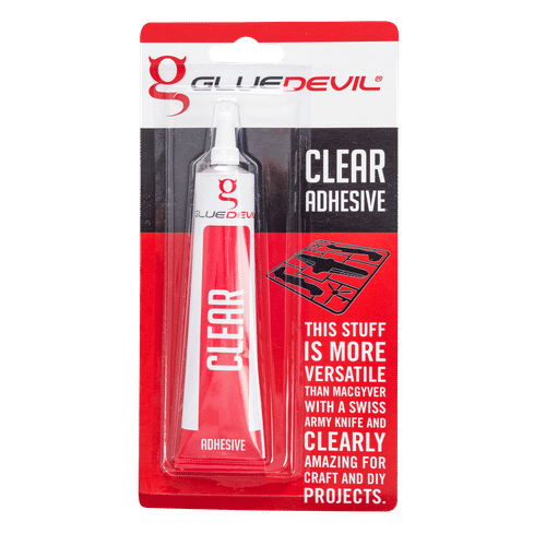 GLUEDEVIL 50ml CLEAR ADHESIVE