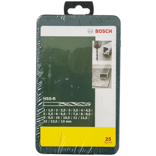 BOSCH 1-13mm 25 PIECE DRILL BIT SET