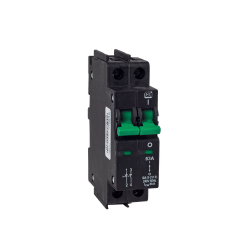 CBI QA-S-2(13) 2 POLE 63a ISOLATOR