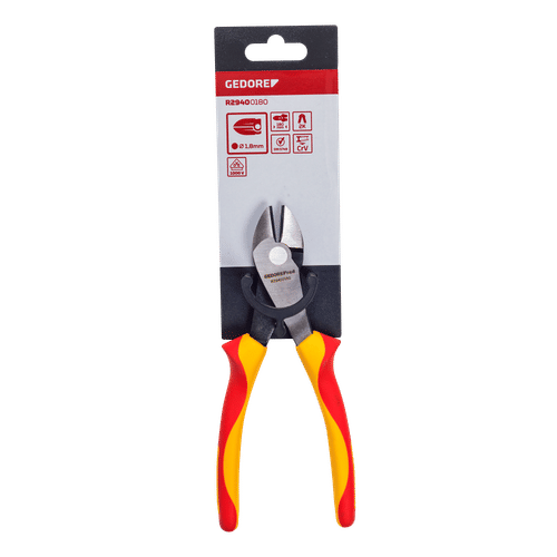 GEDORE RED POWER VDE 180mm SIDE CUTTER